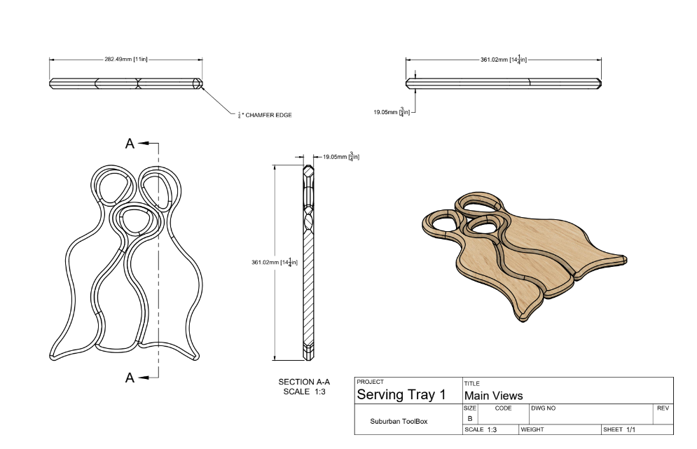 "Parent and Child" | 3 Figure boards Template