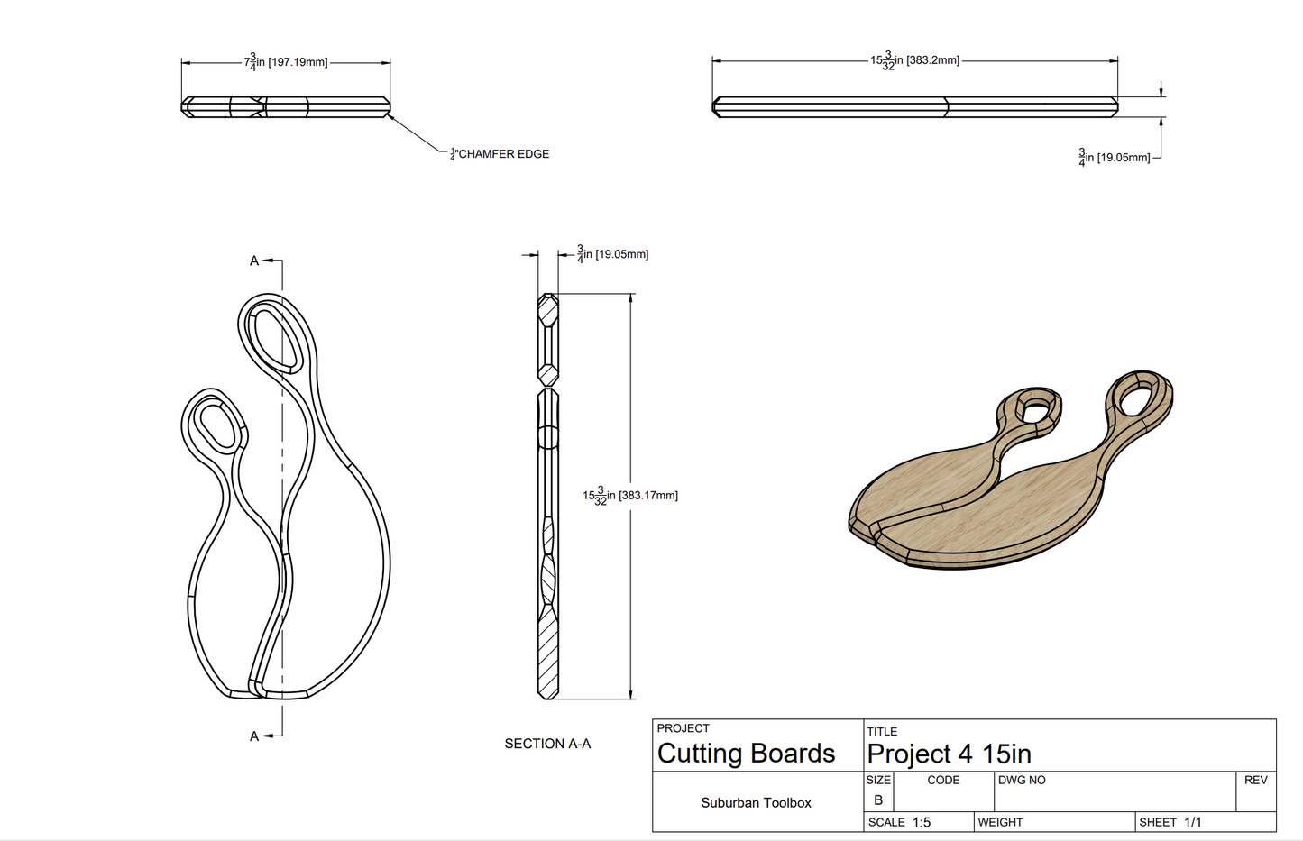 Get all the Charcuterie Board and Serving Tray Plans and save 75%. 20 Plans in total