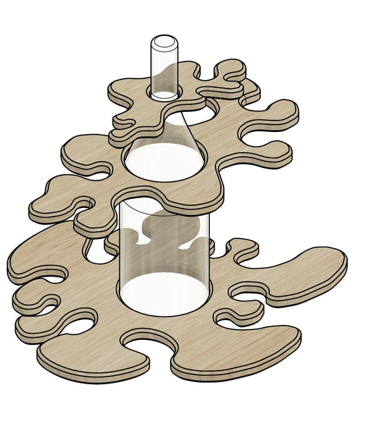 "The Wine Tower" Charcuterie board & Serving Tray Template