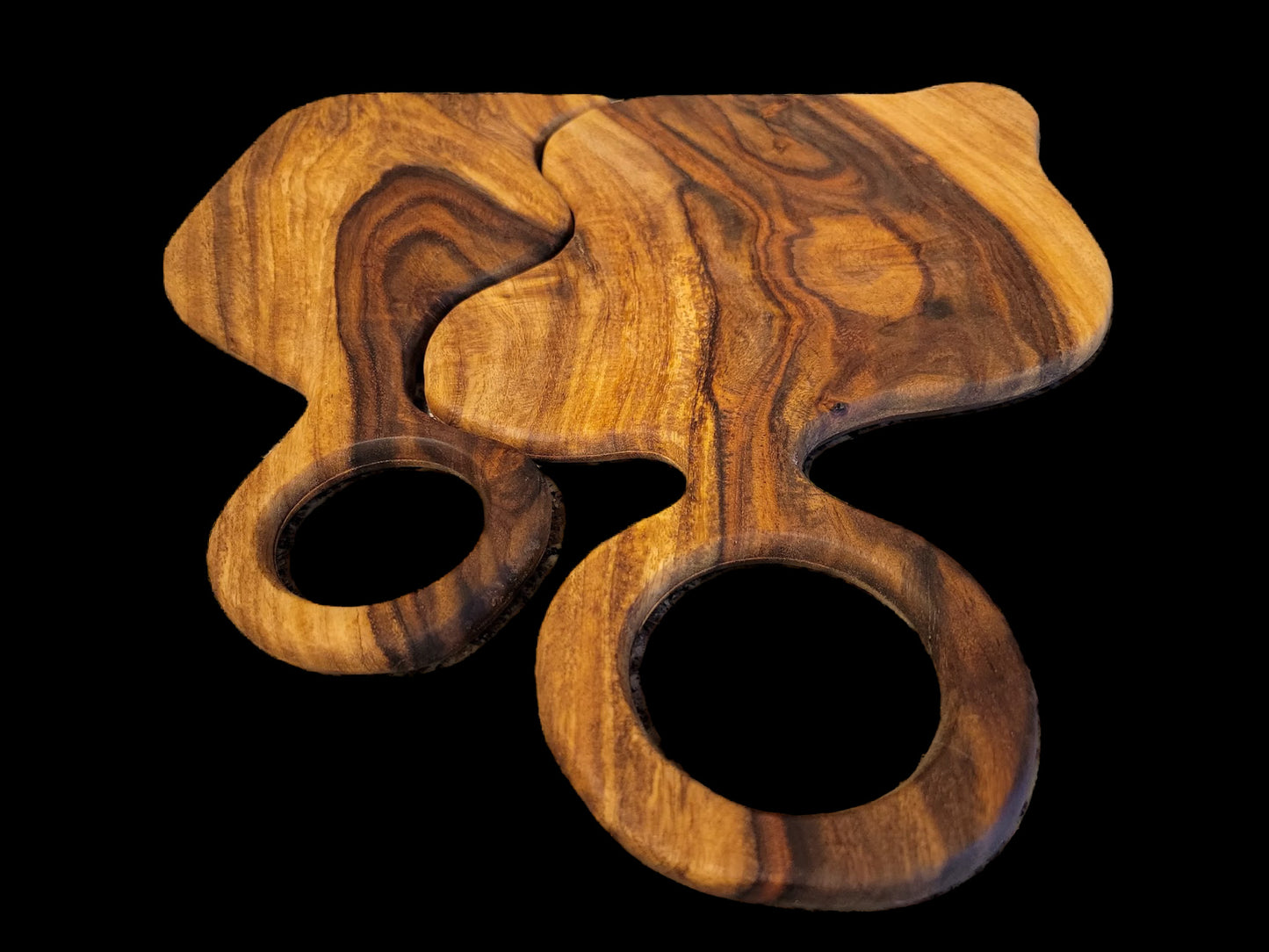 Twin Flow: Matched Hardwood Charcuterie Board Set