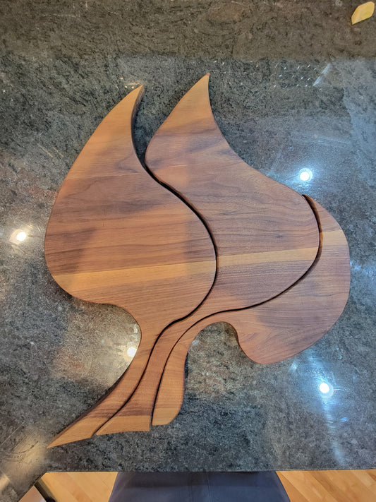 Leaf Charcuterie Boards .SVG
