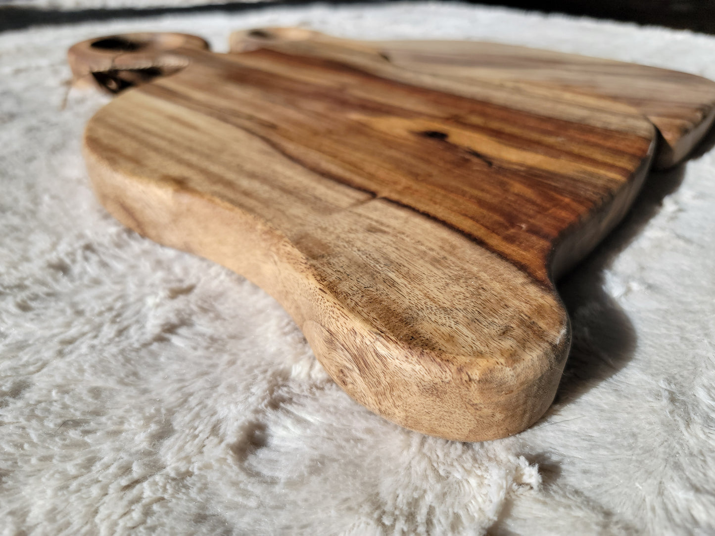 Twin Flow: Matched Hardwood Charcuterie Board Set - Thick Version