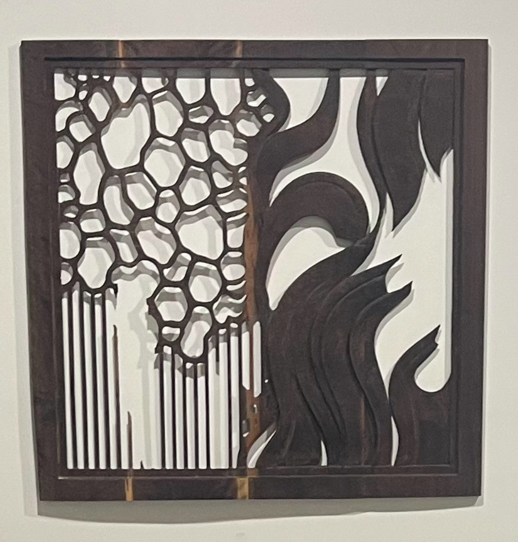 Abstract Wall Art Piece .STL